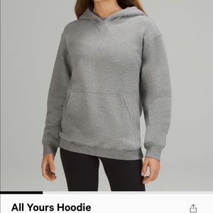 Lululemon All Yours Hoodie! Perfect grey hoodie